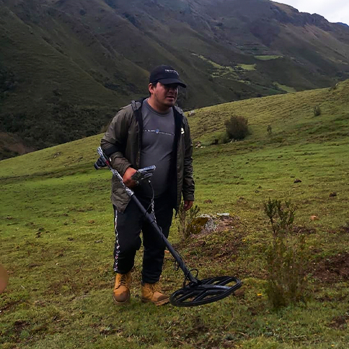  Aquí nuestro amigo salió de búsqueda al interior del paìs para poner a prueba el detector Multi Kruzer de Nokta.